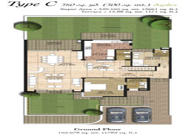 Floor Plans Ground Floor 	:	165.678 sq. mt. (1783 sq. ft.)