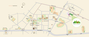 Alder Grove Gurgaon Location Map