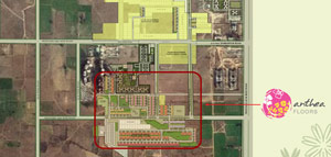 Site Plan Anthea Floors Gurgaon