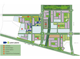 Site Plan Aspen Greens Residential Mohali