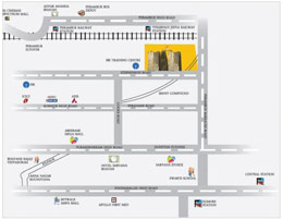 Ekanta Residentia Chennai Location Map