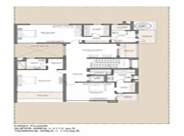 Floor Plans First Floor : Super Area - 2115 sq. ft., Terrace Area - 170 sq. ft.