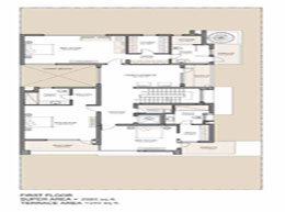 Floor Plans First Floor : Super Area - 2115 sq. ft., Terrace Area - 170 sq. ft.