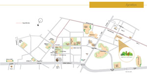 Escape Premiere Gurgaon Location Map