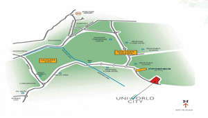 Fresco Residential Kolkata Location Map