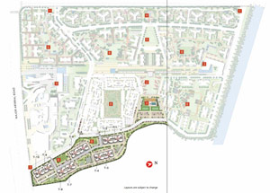 Site Plan Fresco Residential Kolkata
