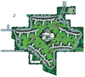 Site Plan Fresco Nirvana Country Gurgaon