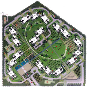 Site Plan Habitat Residential Noida