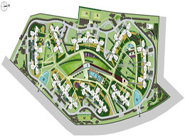 Site Plan Horizon Residential Noida