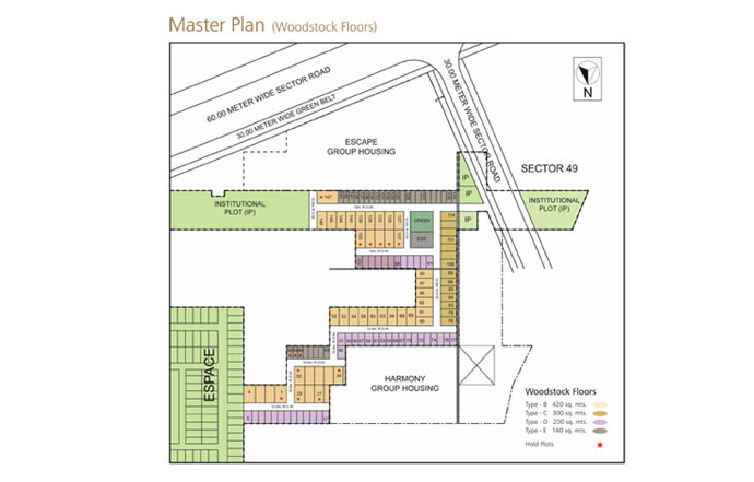 Site Plan Nirvana Country Gurgaon