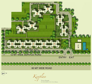Key Plan South Park Gurgaon