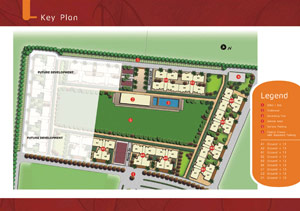 Key Plan The Residences Residential Noida