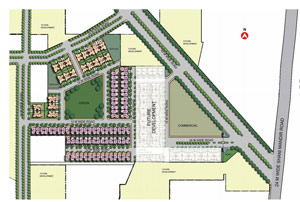 Key Plan UNI Homes Residential Ambala