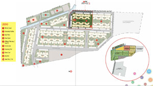Site Plan UNI Homes Residential Bhopal