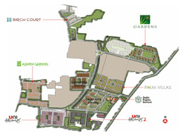 Site Plan UNI Homes Residential Chennai