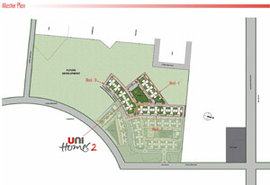 Site Plan UNI Homes Residential Noida
