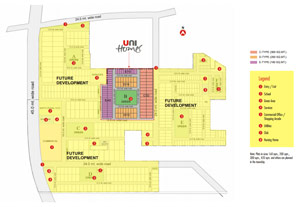 Site Plan UNI Homes Residential Rewari