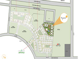 Key Plan Unitech Exquisite Residential Noida