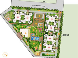 Site Plan Unitech Exquisite Residential Noida