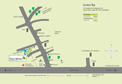 The Residences Residential Noida Location Map