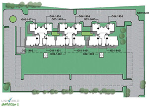 Key Plan Uniworld Gardens - II Gurgaon
