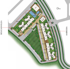 Key Plan UNI World Gardens Residential Noida